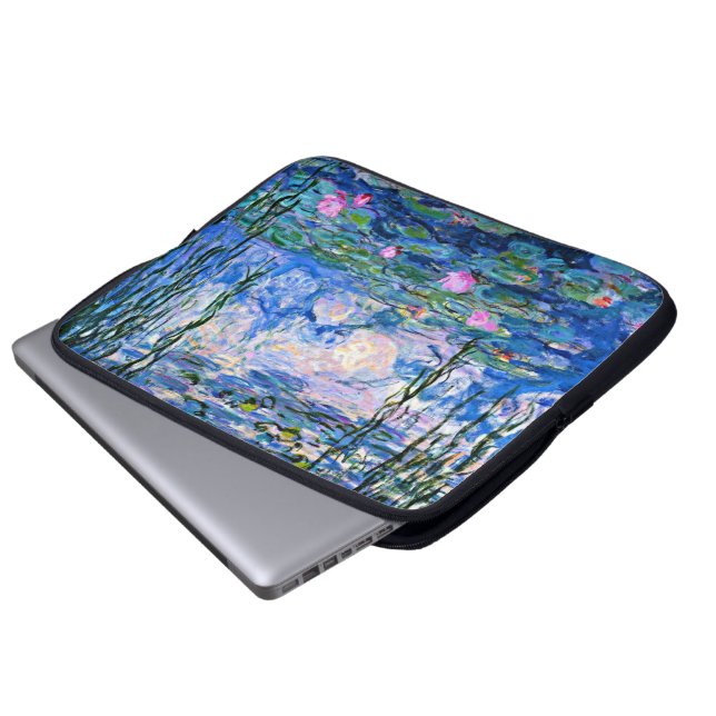 Claude Monet - Water Lilies, 1919 Laptop Sleeve (Front Bottom)