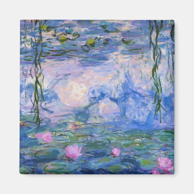 Claude Monet - Water Lilies 1919 Magnet (Front)