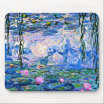 Claude Monet - Water Lilies, 1919, Mouse Mat<br><div class="desc">Famous painting of Water Lilies,  1919,  by Claude Monet</div>