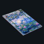 Claude Monet - Water Lilies, 1919, Notebook<br><div class="desc">Famous painting of Water Lilies,  1919,  by Claude Monet</div>