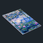 Claude Monet - Water Lilies, 1919, Notebook<br><div class="desc">Famous painting of Water Lilies,  1919,  by Claude Monet</div>