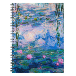 Claude Monet - Water Lilies 1919 Notebook