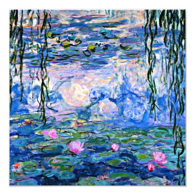 Claude Monet - Water Lilies, 1919 Photo Print (Front)