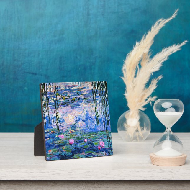 Claude Monet - Water Lilies, 1919, Plaque (Insitu)