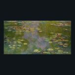 Claude Monet | Water Lilies, 1919 Poster<br><div class="desc">Water Lilies,  1919 by Claude Monet � Bridgeman Images</div>