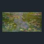 Claude Monet | Water Lilies, 1919 Poster<br><div class="desc">Water Lilies,  1919 by Claude Monet � Bridgeman Images</div>