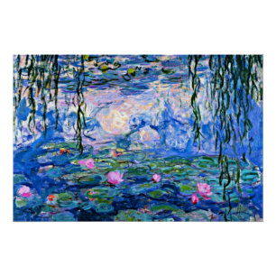 Claude Monet - Water Lilies, 1919, Poster