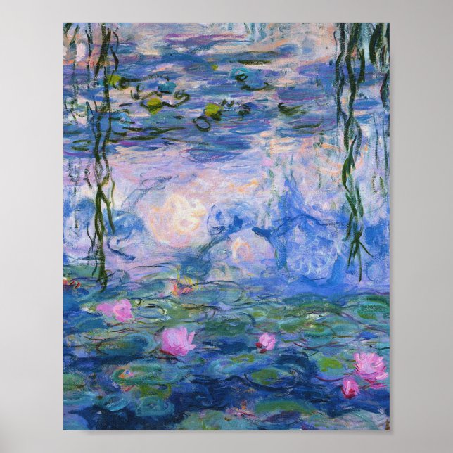 Claude Monet - Water Lilies 1919 Poster (Front)