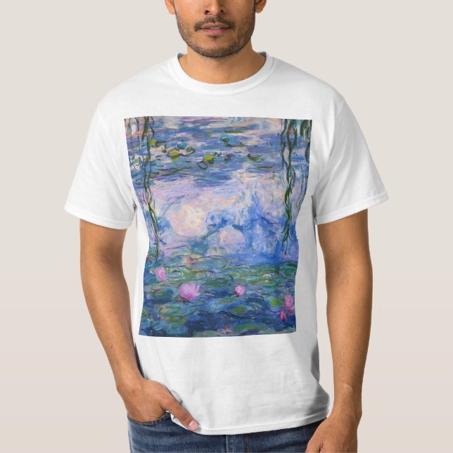 Claude Monet - Water Lilies 1919 T-Shirt (Front)