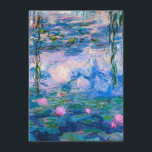 Claude Monet - Water Lilies 1919 Thank You Card<br><div class="desc">Claude Monet - Water Lilies 1919 . Famous art painting.</div>