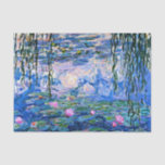 Claude Monet - Water Lilies, 1919, Tissue Paper<br><div class="desc">Famous painting of Water Lilies,  1919. by Claude Monet.</div>