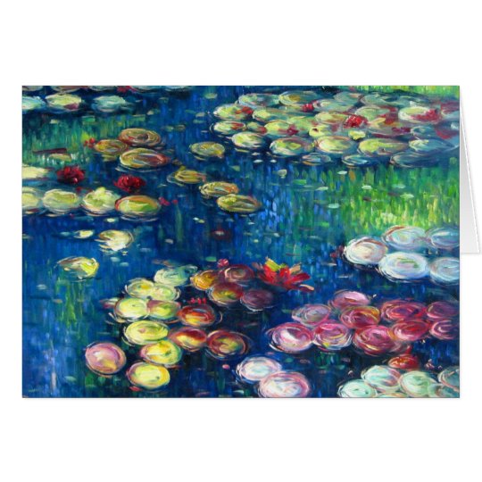 Claude Monet: Water Lilies 3 Card