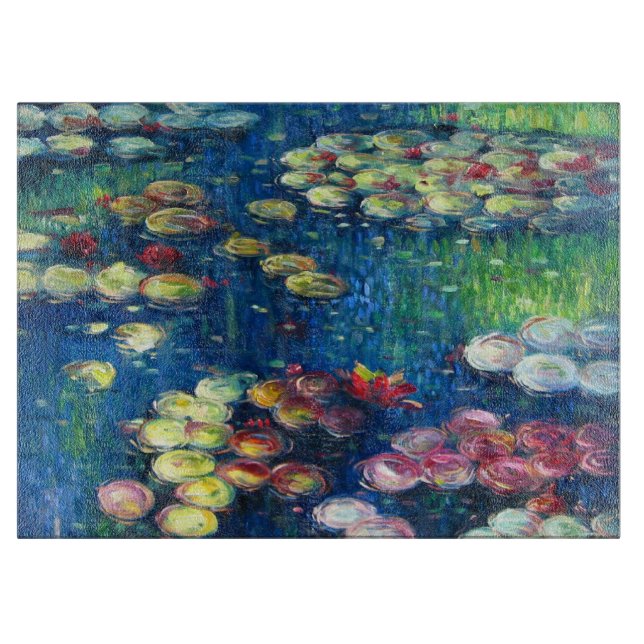 Claude Monet: Water Lilies 3 Cutting Board (Front)