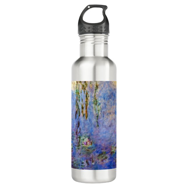 Claude Monet - Water Lilies 710 Ml Water Bottle (Front)