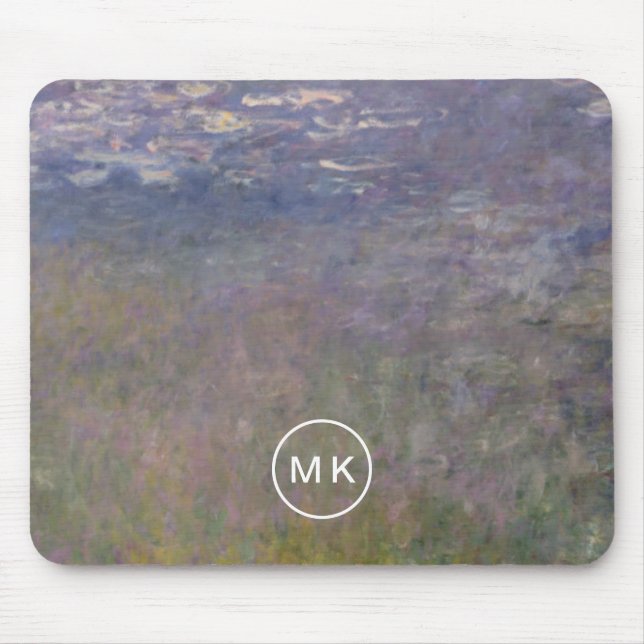 Claude Monet | Water Lilies Agapanthus Mouse Mat (Front)