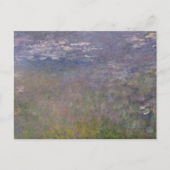 Claude Monet | Water Lilies Agapanthus Postcard (Front)