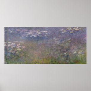 Claude Monet Water Lilies Agapanthus Poster