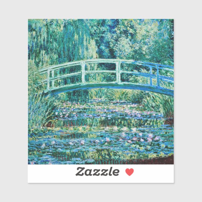 Claude Monet - Water Lilies And Japanese Bridge (Sheet)