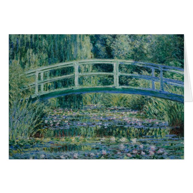 Claude Monet - Water Lilies and Japanese Bridge (Front Horizontal)