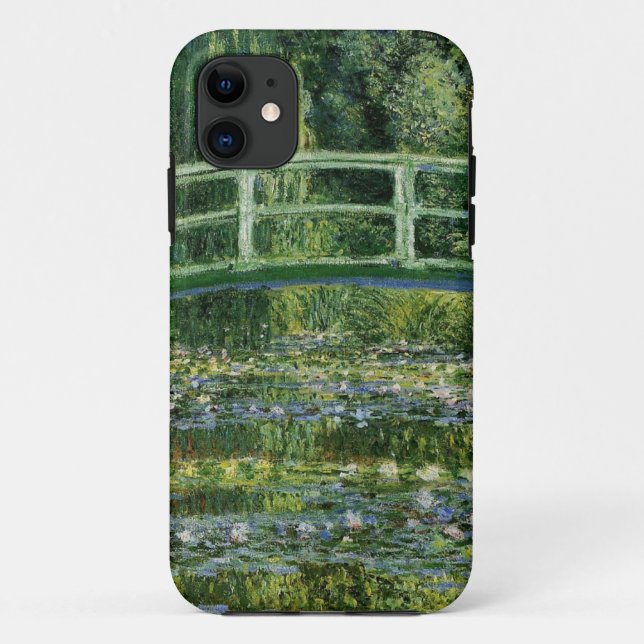 Claude Monet Water Lilies and Japanese Bridge Case-Mate iPhone Case (Back)
