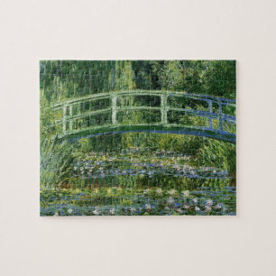 Claude Monet Water Lilies and Japanese Bridge Jigsaw Puzzle