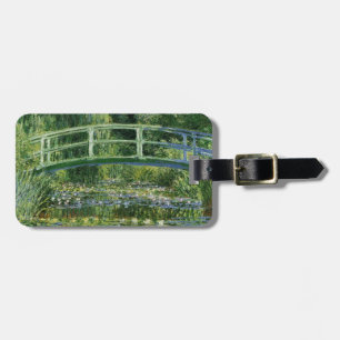 Claude Monet Water Lilies and Japanese Bridge Luggage Tag