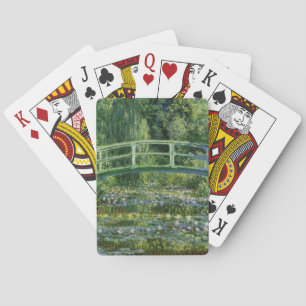 Claude Monet Water Lilies and Japanese Bridge Playing Cards