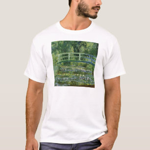 Claude Monet Water Lilies and Japanese Bridge T-Shirt