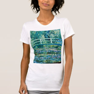 Claude Monet - Water Lilies And Japanese Bridge T-Shirt