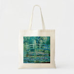 Claude Monet - Water Lilies And Japanese Bridge Tote Bag<br><div class="desc">Claude Monet - Water Lilies And Japanese Bridge (1899)</div>