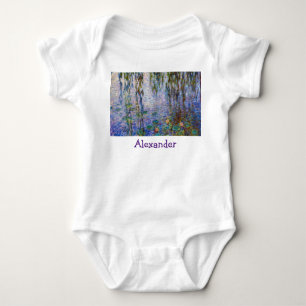 Claude Monet - Water Lilies Baby Bodysuit