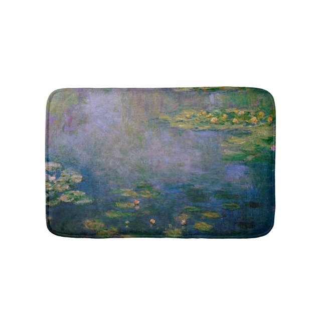 Claude Monet - Water Lilies Bath Mat (Front)