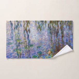 Claude Monet - Water Lilies Bath Towel Set