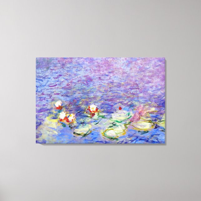 Claude Monet - Water Lilies Canvas Print (Front)