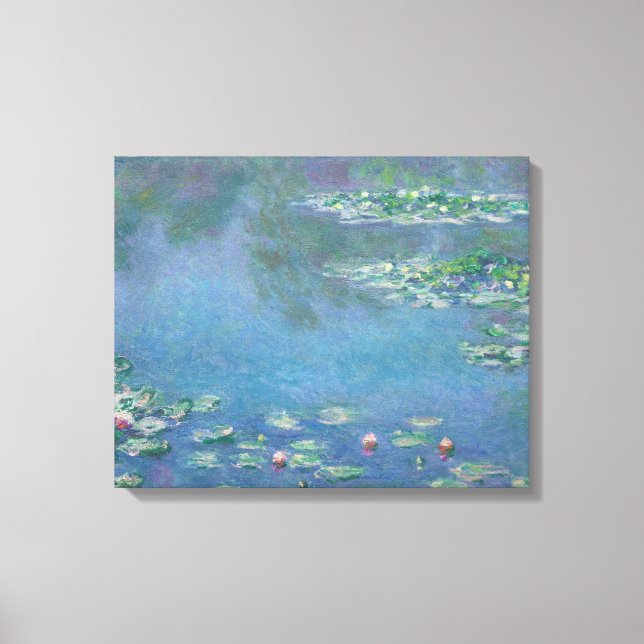 Claude Monet - Water Lilies Canvas Print (Front)