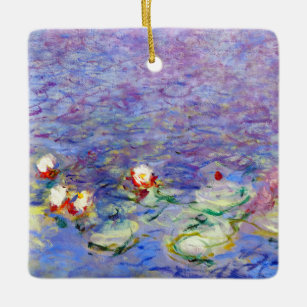 Claude Monet - Water Lilies Ceramic Ornament