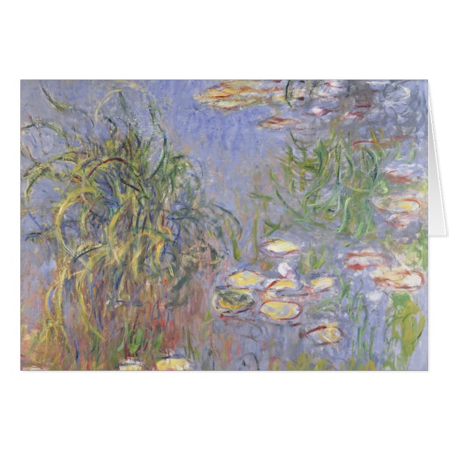 Claude Monet | Water-Lilies, Cluster of Grass (Front Horizontal)