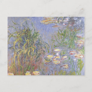 Claude Monet   Water-Lilies, Cluster of Grass Postcard