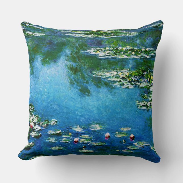Claude Monet-Water-Lilies Cushion (Front)