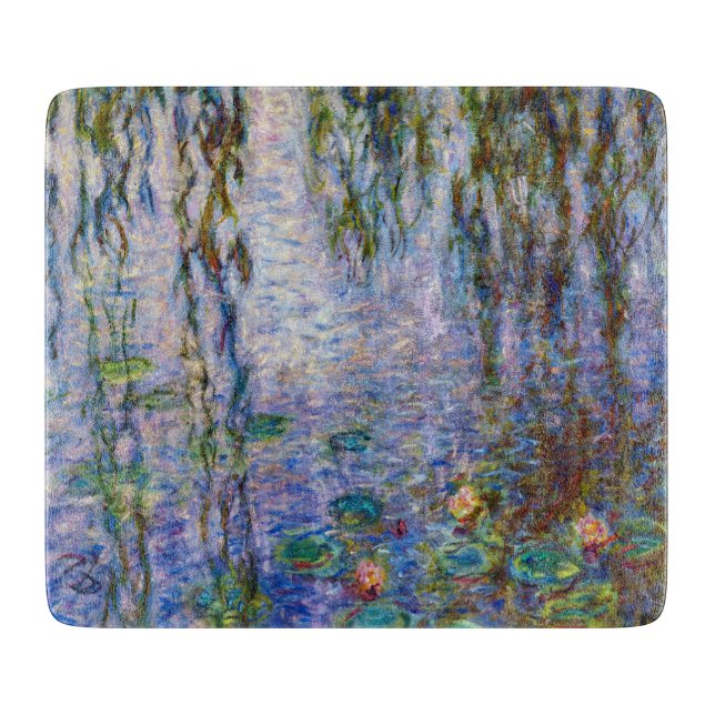 Claude Monet - Water Lilies Cutting Board (Front)