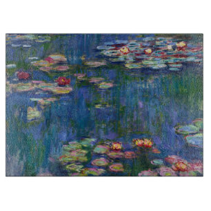 Claude Monet - Water Lilies Cutting Board