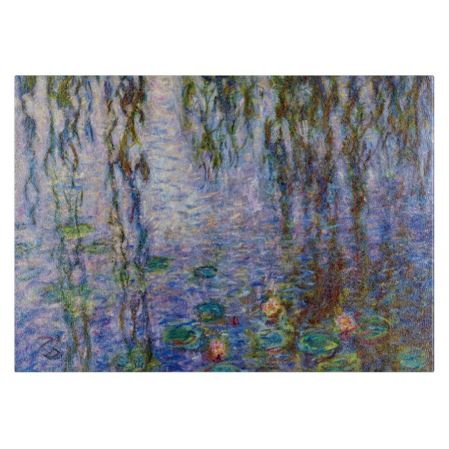 Claude Monet - Water Lilies Cutting Board (Front)