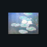 Claude Monet - Water Lilies, Evening Effect Canvas Print<br><div class="desc">Water Lilies,  Evening Effect / Nympheas,  Effet du soir - Claude Monet,  Oil on Canvas,  1897</div>