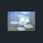 Claude Monet - Water Lilies, Evening Effect Canvas Print<br><div class="desc">Water Lilies,  Evening Effect / Nympheas,  Effet du soir - Claude Monet,  Oil on Canvas,  1897</div>