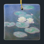 Claude Monet - Water Lilies, Evening Effect Ceramic Ornament<br><div class="desc">Water Lilies,  Evening Effect / Nympheas,  Effet du soir - Claude Monet,  Oil on Canvas,  1897</div>