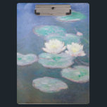 Claude Monet - Water Lilies, Evening Effect Clipboard<br><div class="desc">Water Lilies,  Evening Effect / Nympheas,  Effet du soir - Claude Monet,  Oil on Canvas,  1897</div>