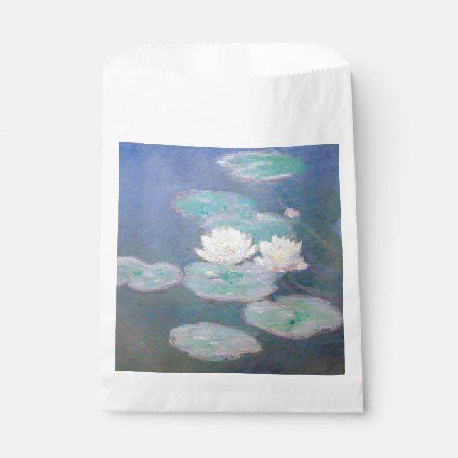 Claude Monet - Water Lilies, Evening Effect Favour Bags (Front)