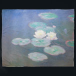 Claude Monet - Water Lilies, Evening Effect Fleece Blanket<br><div class="desc">Water Lilies,  Evening Effect / Nympheas,  Effet du soir - Claude Monet,  Oil on Canvas,  1897</div>