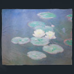 Claude Monet - Water Lilies, Evening Effect Fleece Blanket<br><div class="desc">Water Lilies,  Evening Effect / Nympheas,  Effet du soir - Claude Monet,  Oil on Canvas,  1897</div>