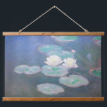 Claude Monet - Water Lilies, Evening Effect Hanging Tapestry<br><div class="desc">Water Lilies,  Evening Effect / Nympheas,  Effet du soir - Claude Monet,  Oil on Canvas,  1897</div>